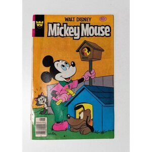 Walt Disney Mickey Mouse #196 June 1979 Comic Book The Stool Pigeon Parrot